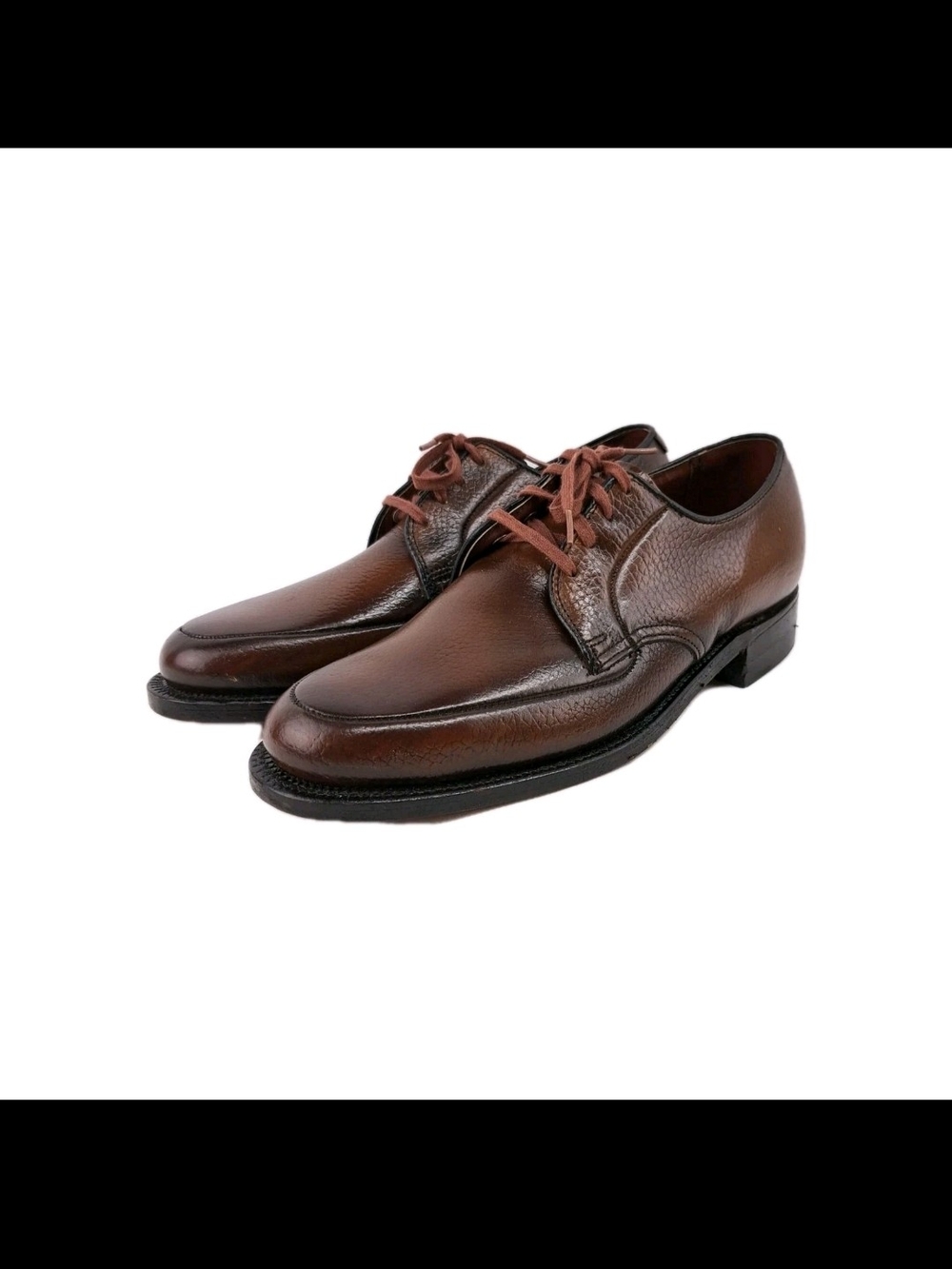 Classic Brown Leather Men's Dress Shoes